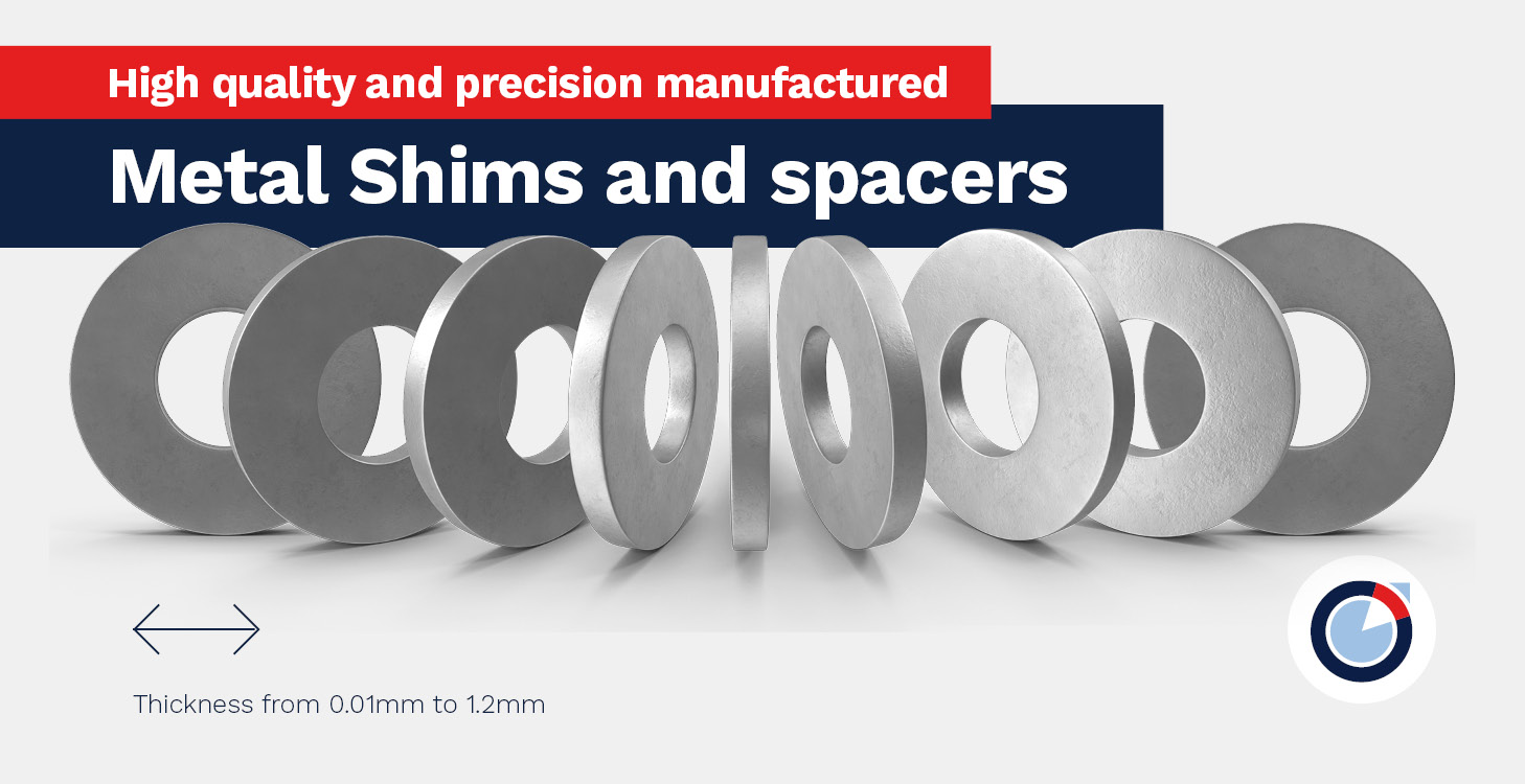 Metal shims and metal spacers Photofab Chemical etching